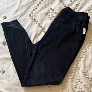 Fila velvet Black Leggings